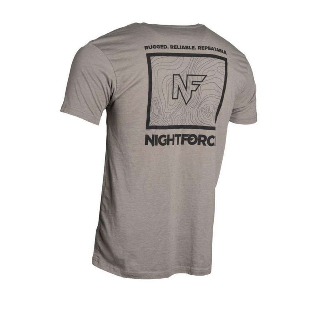 Men's Short Sleeve Logo Tee in Tan